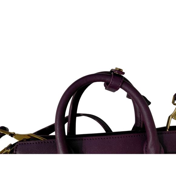 Charles and Keith trapeze purple purse. - Picture 4 of 10